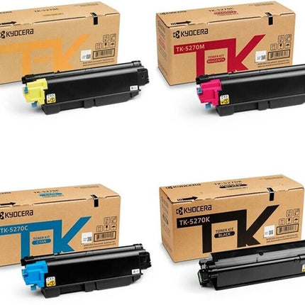 Original Kyocera TK-5270 Set 4 Toners ECOSYS M 6230 cidn M 6630 cidn