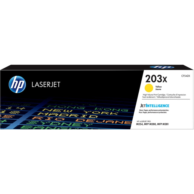 Original HP 203X Toner Set CF540X CF541X CF542X CF543X