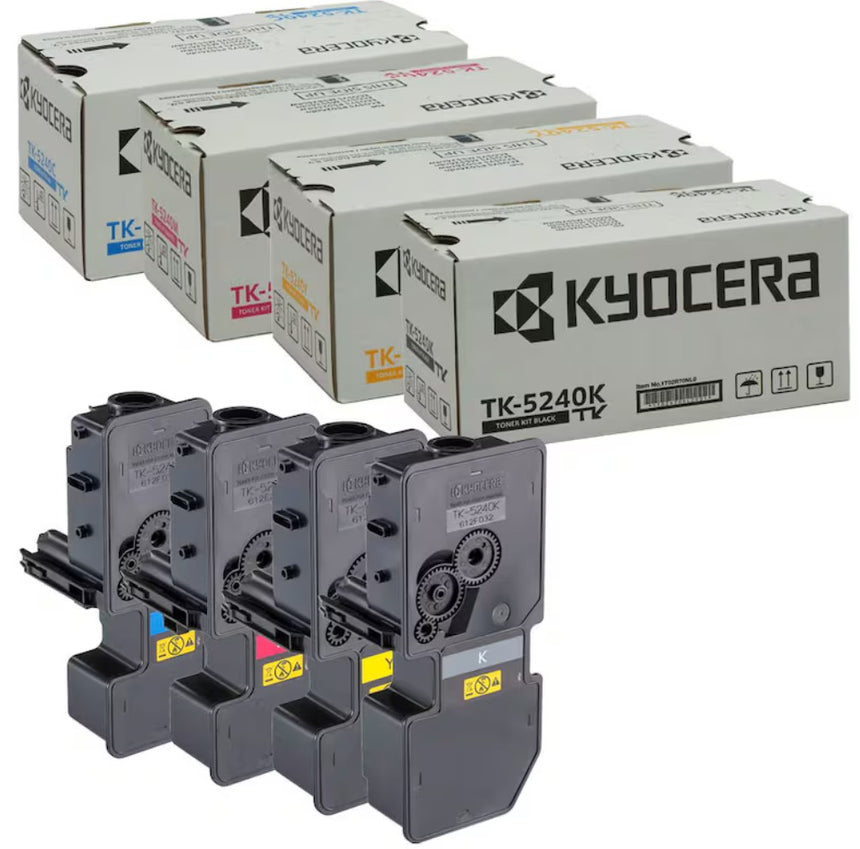 Original Kyocera TK-5240 Toner Set M5526cdw P5026cdw P5026cdn