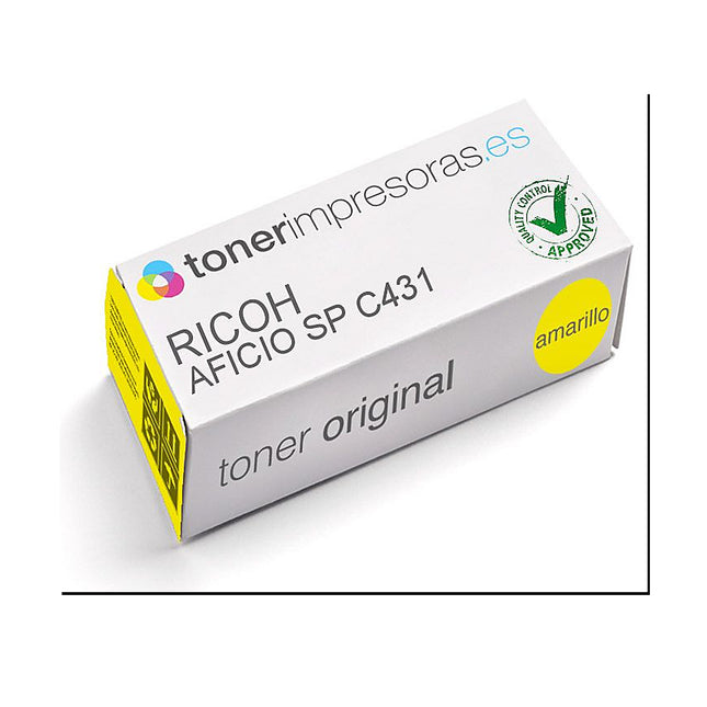 Original Ricoh 821075 Gelb Toner SP C440DN SPC430E